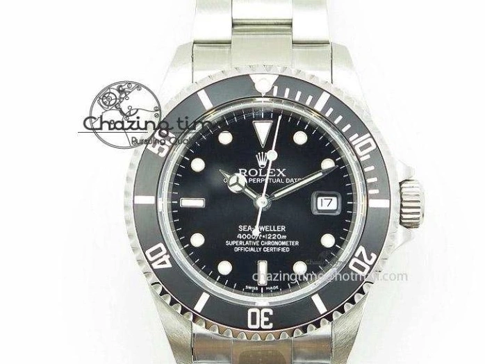 0201 UrbanChic GMT-Master II 126710 BLRO BPF Black Green Ceramic Bezel SS Black Dial on SS Jubilee Bracelet A 3347